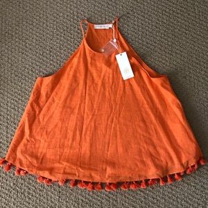 NWT Tory Burch Lindsay Swing Top sz 4
